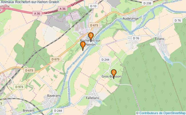 plan Animaux Rochefort-sur-Nenon Associations animaux Rochefort-sur-Nenon : 3 associations