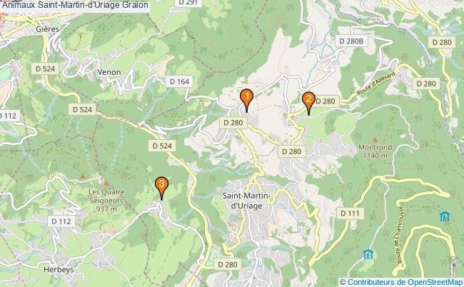 plan Animaux Saint-Martin-d'Uriage Associations animaux Saint-Martin-d'Uriage : 4 associations