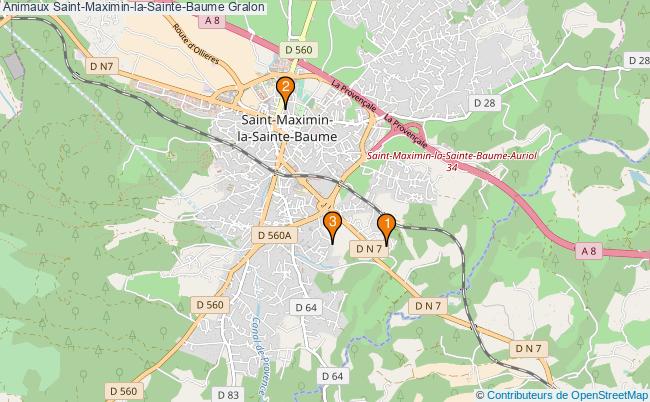 plan Animaux Saint-Maximin-la-Sainte-Baume Associations animaux Saint-Maximin-la-Sainte-Baume : 5 associations