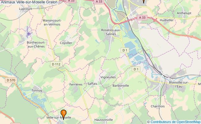 plan Animaux Velle-sur-Moselle Associations animaux Velle-sur-Moselle : 2 associations