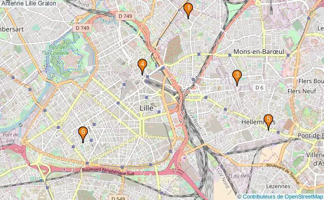 plan Antenne Lille Associations antenne Lille : 9 associations