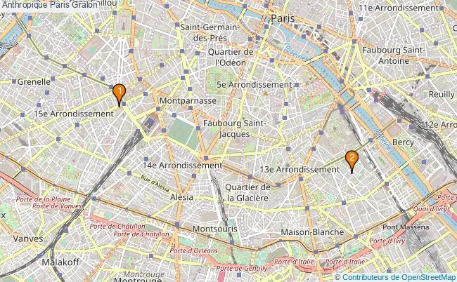 plan Anthropique Paris Associations anthropique Paris : 5 associations