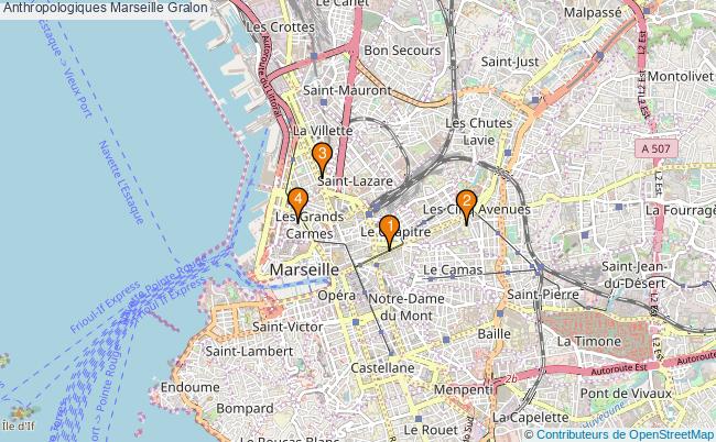 plan Anthropologiques Marseille Associations anthropologiques Marseille : 6 associations