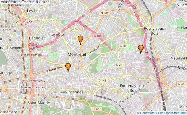 plan Antisémitisme Montreuil Associations antisémitisme Montreuil : 3 associations