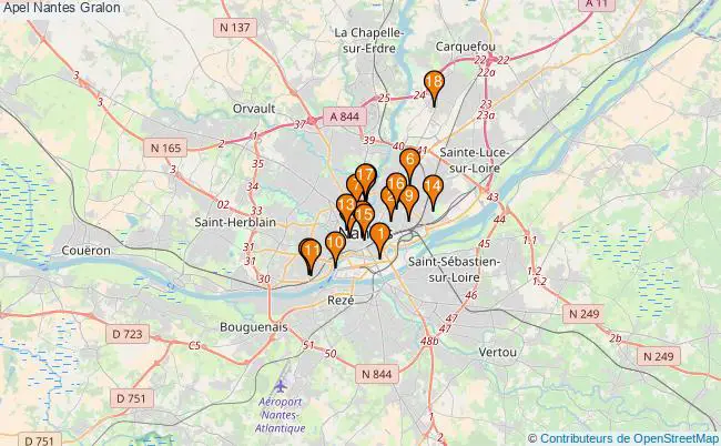 plan Apel Nantes Associations apel Nantes : 18 associations