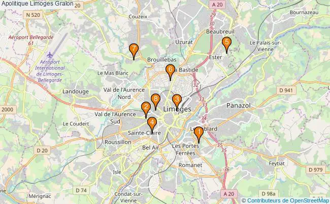 plan Apolitique Limoges Associations Apolitique Limoges : 8 associations