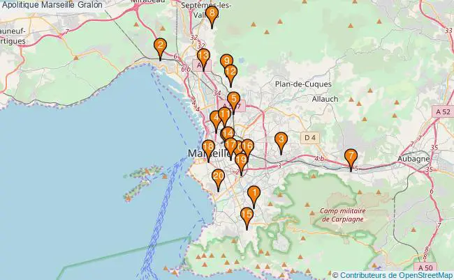 plan Apolitique Marseille Associations Apolitique Marseille : 29 associations