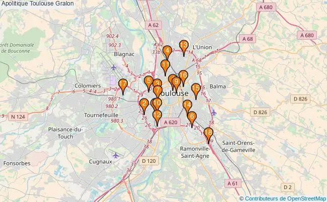 plan Apolitique Toulouse Associations Apolitique Toulouse : 23 associations
