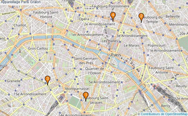 plan Appareillage Paris Associations appareillage Paris : 8 associations