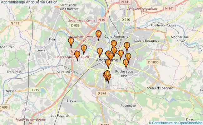 plan Apprentissage Angoulême Associations apprentissage Angoulême : 24 associations