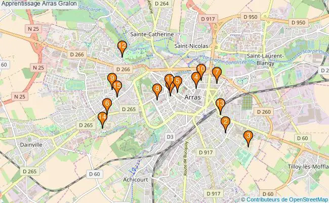 plan Apprentissage Arras Associations apprentissage Arras : 17 associations