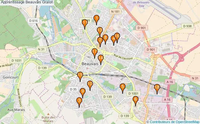 plan Apprentissage Beauvais Associations apprentissage Beauvais : 24 associations