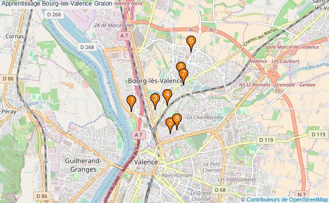 plan Apprentissage Bourg-les-Valence Associations apprentissage Bourg-les-Valence : 10 associations
