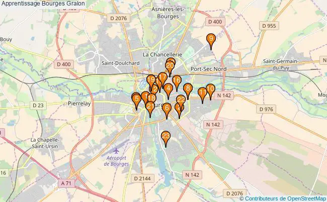 plan Apprentissage Bourges Associations apprentissage Bourges : 32 associations