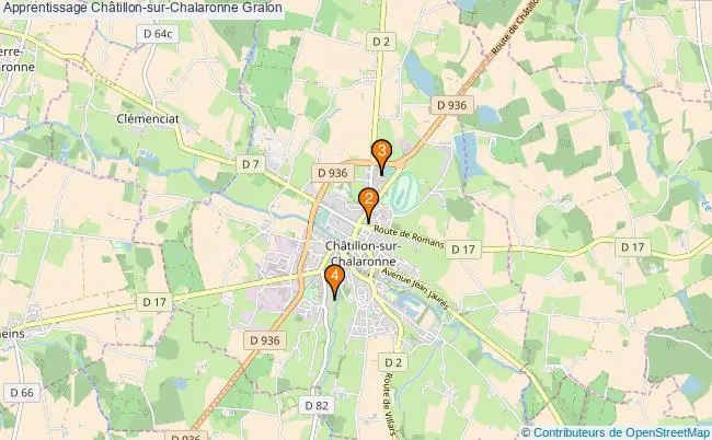 plan Apprentissage Châtillon-sur-Chalaronne Associations apprentissage Châtillon-sur-Chalaronne : 5 associations