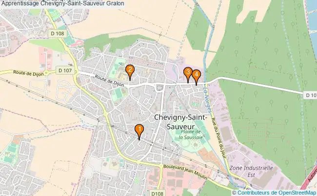 plan Apprentissage Chevigny-Saint-Sauveur Associations apprentissage Chevigny-Saint-Sauveur : 4 associations
