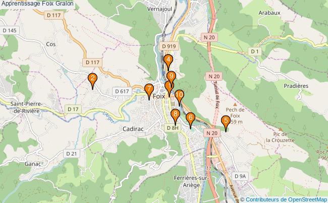 plan Apprentissage Foix Associations apprentissage Foix : 9 associations