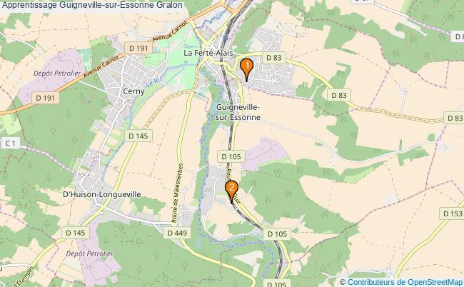 plan Apprentissage Guigneville-sur-Essonne Associations apprentissage Guigneville-sur-Essonne : 2 associations