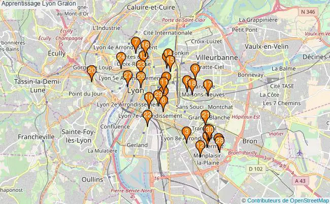 plan Apprentissage Lyon Associations apprentissage Lyon : 250 associations