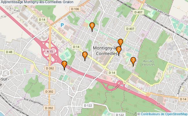 plan Apprentissage Montigny-lès-Cormeilles Associations apprentissage Montigny-lès-Cormeilles : 9 associations