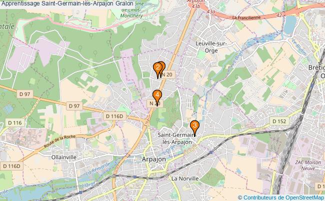 plan Apprentissage Saint-Germain-lès-Arpajon Associations apprentissage Saint-Germain-lès-Arpajon : 4 associations
