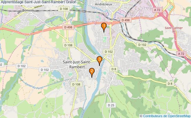 plan Apprentissage Saint-Just-Saint-Rambert Associations apprentissage Saint-Just-Saint-Rambert : 4 associations