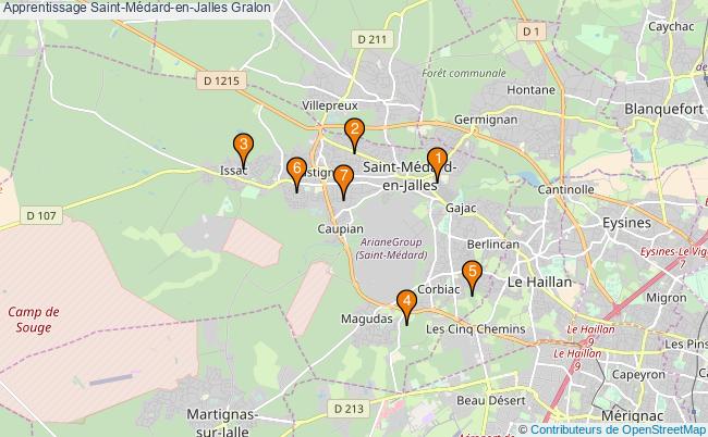 plan Apprentissage Saint-Médard-en-Jalles Associations apprentissage Saint-Médard-en-Jalles : 8 associations