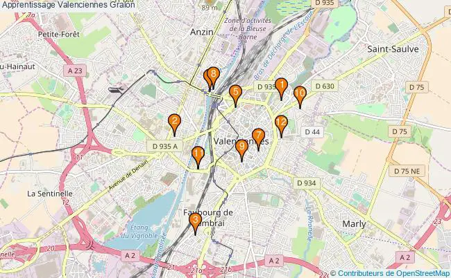 plan Apprentissage Valenciennes Associations apprentissage Valenciennes : 14 associations