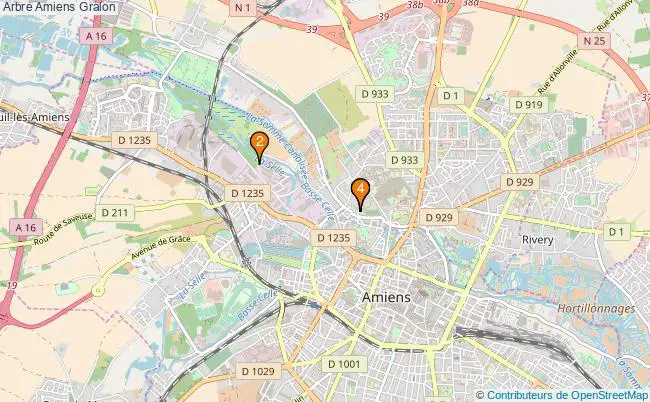 plan Arbre Amiens Associations Arbre Amiens : 4 associations