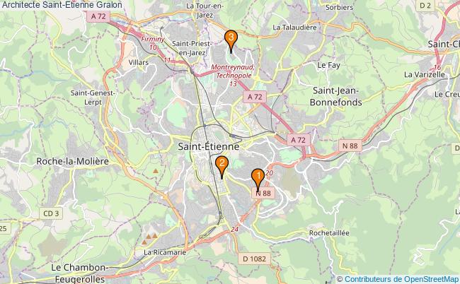 plan Architecte Saint-Etienne Associations architecte Saint-Etienne : 3 associations
