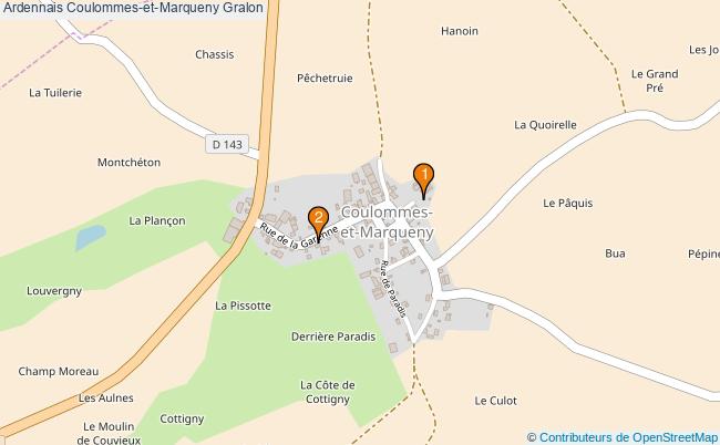 plan Ardennais Coulommes-et-Marqueny Associations ardennais Coulommes-et-Marqueny : 2 associations