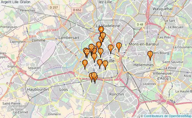 plan Argent Lille Associations argent Lille : 26 associations