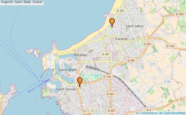 plan Argentin Saint-Malo Associations Argentin Saint-Malo : 3 associations