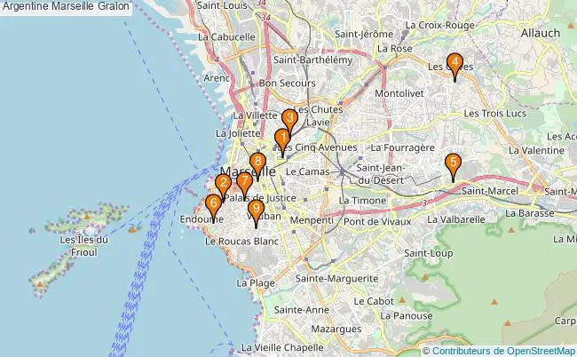 plan Argentine Marseille Associations Argentine Marseille : 10 associations