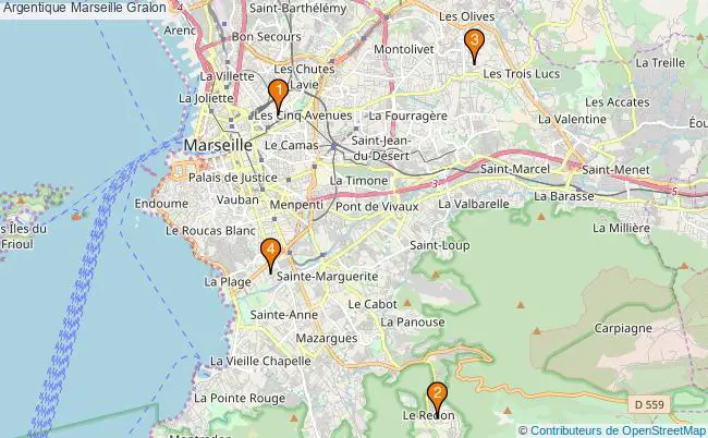 plan Argentique Marseille Associations argentique Marseille : 6 associations