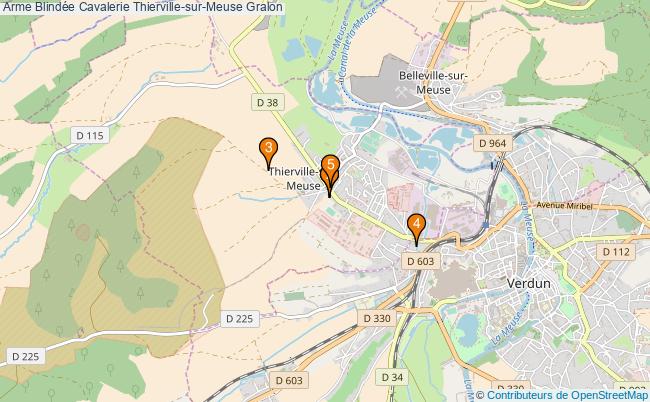 plan Arme Blindée Cavalerie Thierville-sur-Meuse Associations Arme Blindée Cavalerie Thierville-sur-Meuse : 5 associations