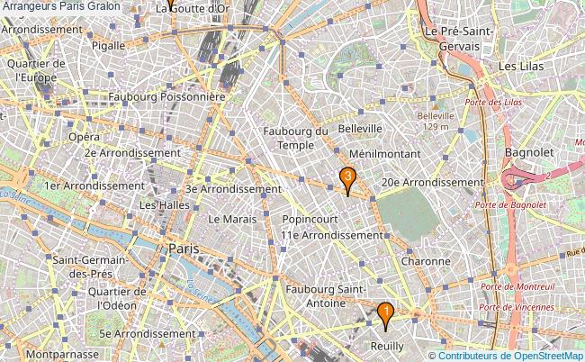 plan Arrangeurs Paris Associations arrangeurs Paris : 5 associations