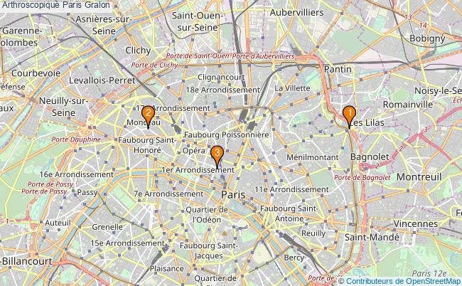 plan Arthroscopique Paris Associations arthroscopique Paris : 3 associations