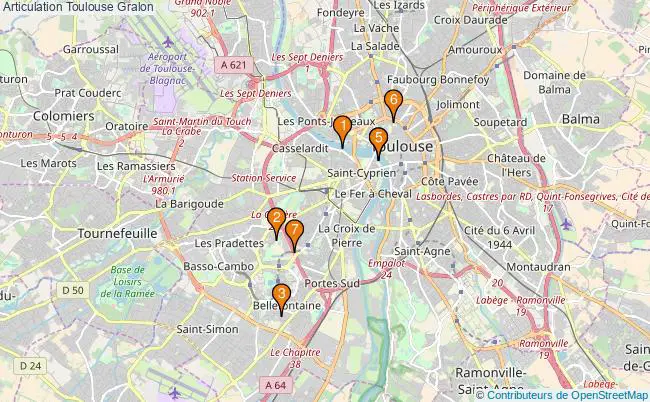 plan Articulation Toulouse Associations articulation Toulouse : 8 associations