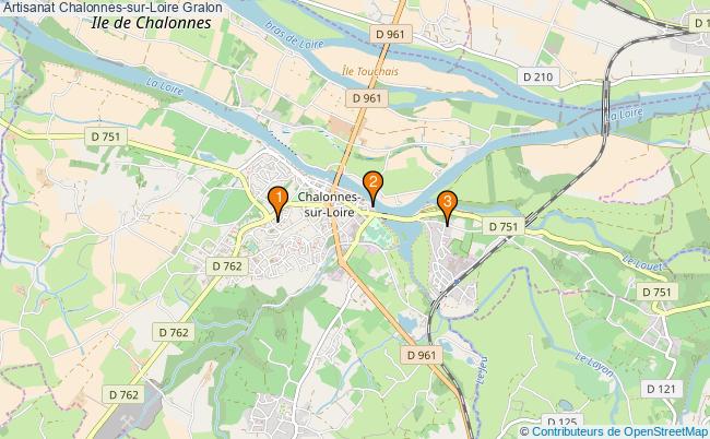 plan Artisanat Chalonnes-sur-Loire Associations artisanat Chalonnes-sur-Loire : 4 associations