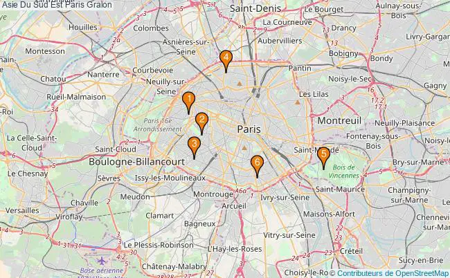 plan Asie Du Sud Est Paris Associations asie Du Sud Est Paris : 7 associations