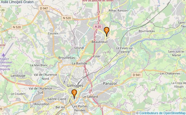 plan Asile Limoges Associations asile Limoges : 4 associations