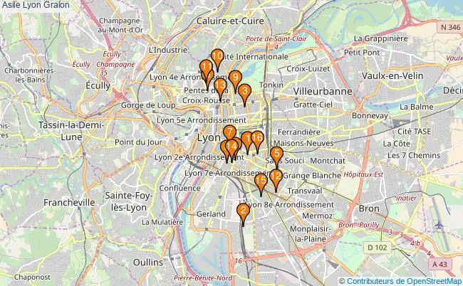 plan Asile Lyon Associations asile Lyon : 16 associations