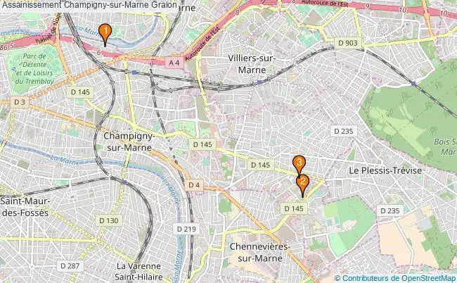 plan Assainissement Champigny-sur-Marne Associations assainissement Champigny-sur-Marne : 3 associations