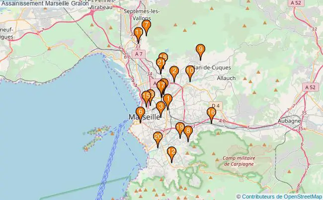 plan Assainissement Marseille Associations assainissement Marseille : 26 associations