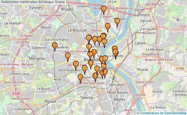 plan Assistantes maternelles Bordeaux Associations assistantes maternelles Bordeaux : 32 associations