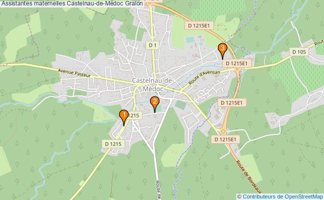plan Assistantes maternelles Castelnau-de-Médoc Associations assistantes maternelles Castelnau-de-Médoc : 3 associations
