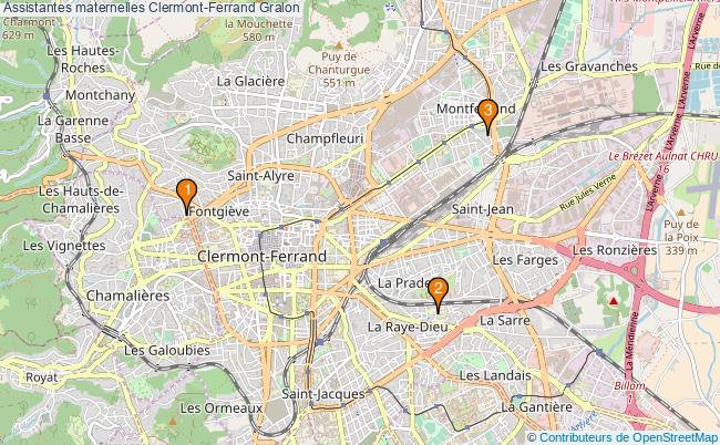 plan Assistantes maternelles Clermont-Ferrand Associations assistantes maternelles Clermont-Ferrand : 3 associations