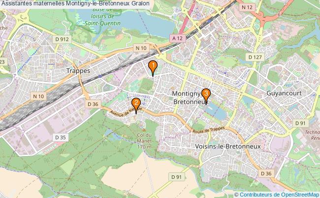 plan Assistantes maternelles Montigny-le-Bretonneux Associations assistantes maternelles Montigny-le-Bretonneux : 4 associations