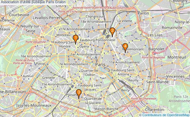 plan Association d'utilité publique Paris Associations association d'utilité publique Paris : 4 associations
